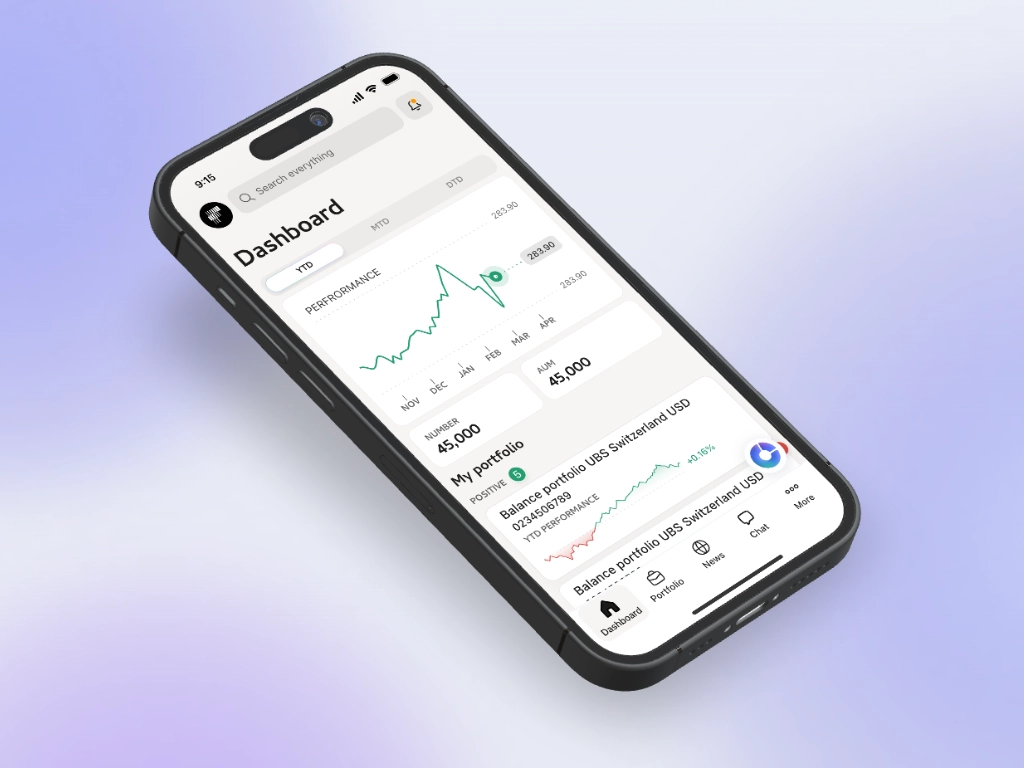 Mobile Apps for RMs and Clients screenshot